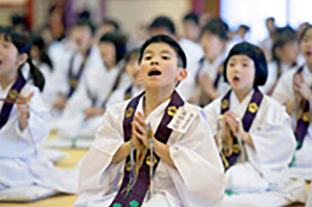 立教90年祭結願法要